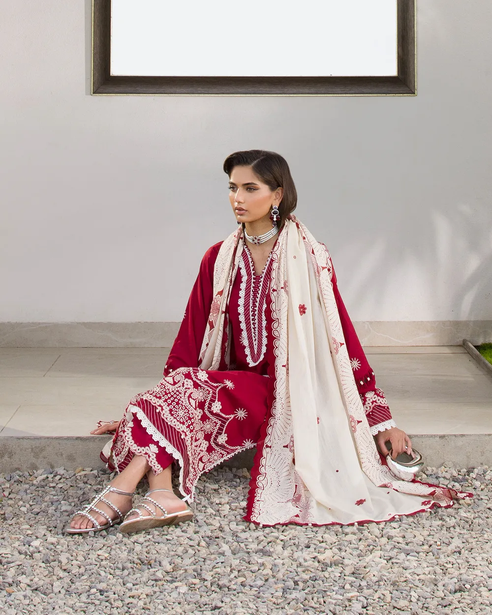 Deep Red Premium Suit